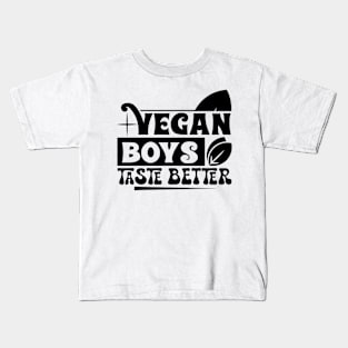 Vegan Boys Taste Better Kids T-Shirt